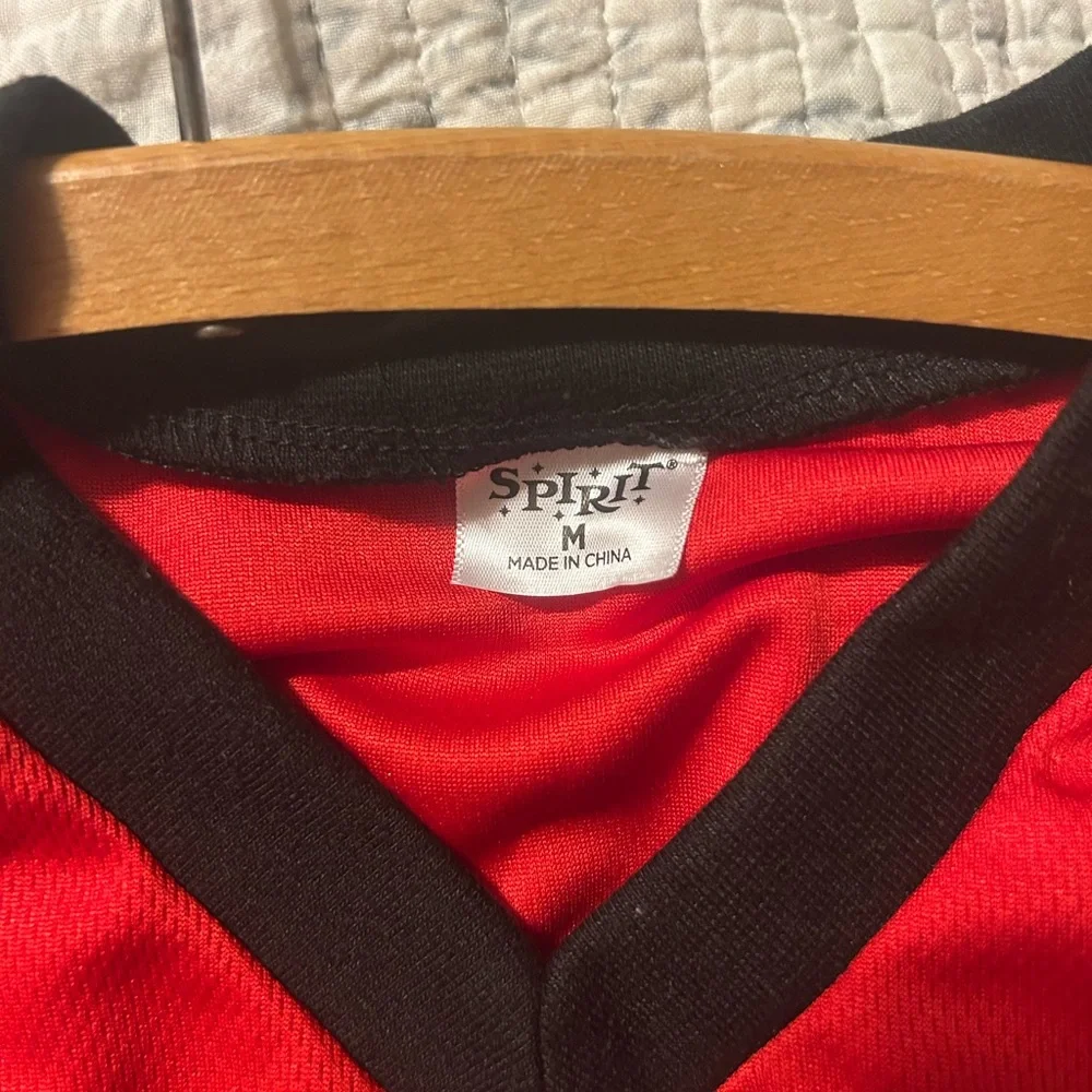 Jason Halloween Costume: Hockey Jersey with Mask (Spirit Halloween Store M)